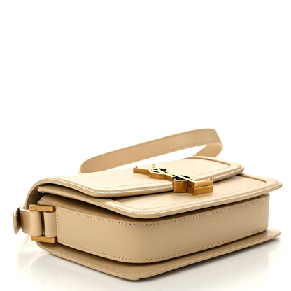 Saint Laurent Smooth Calfskin Small Solferino Satchel Ivory Natural 4 of 10