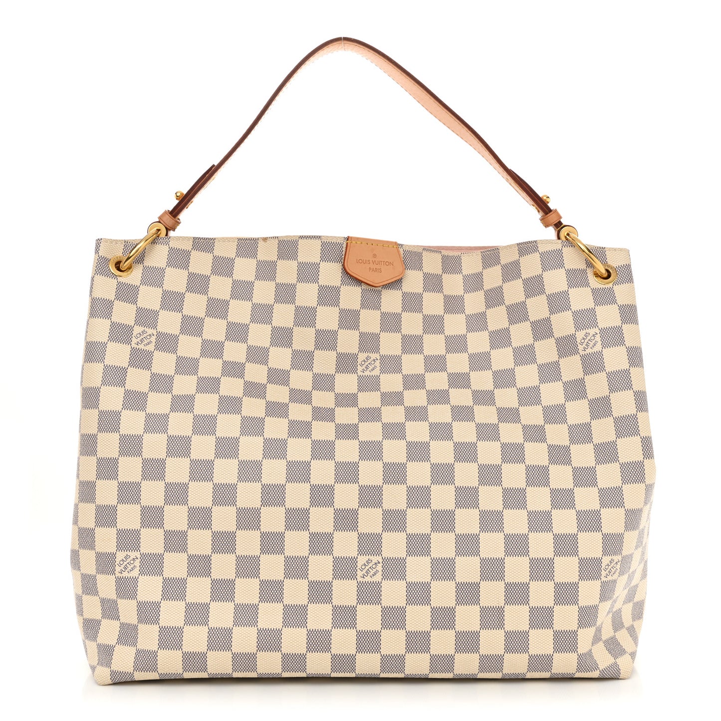 Damier Azur Graceful MM Rose Ballerine