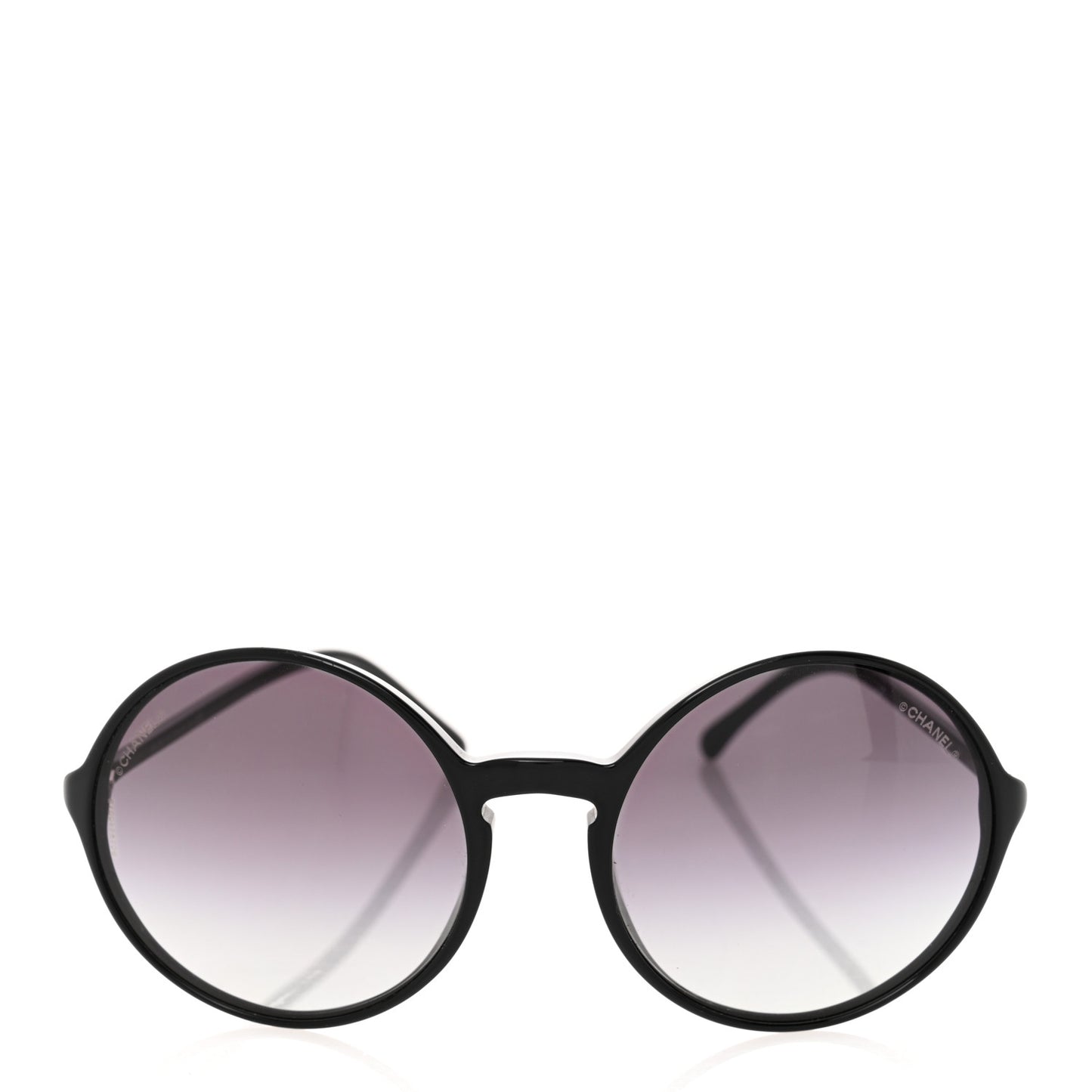 CC Round Spring Sunglasses 5279-A Black