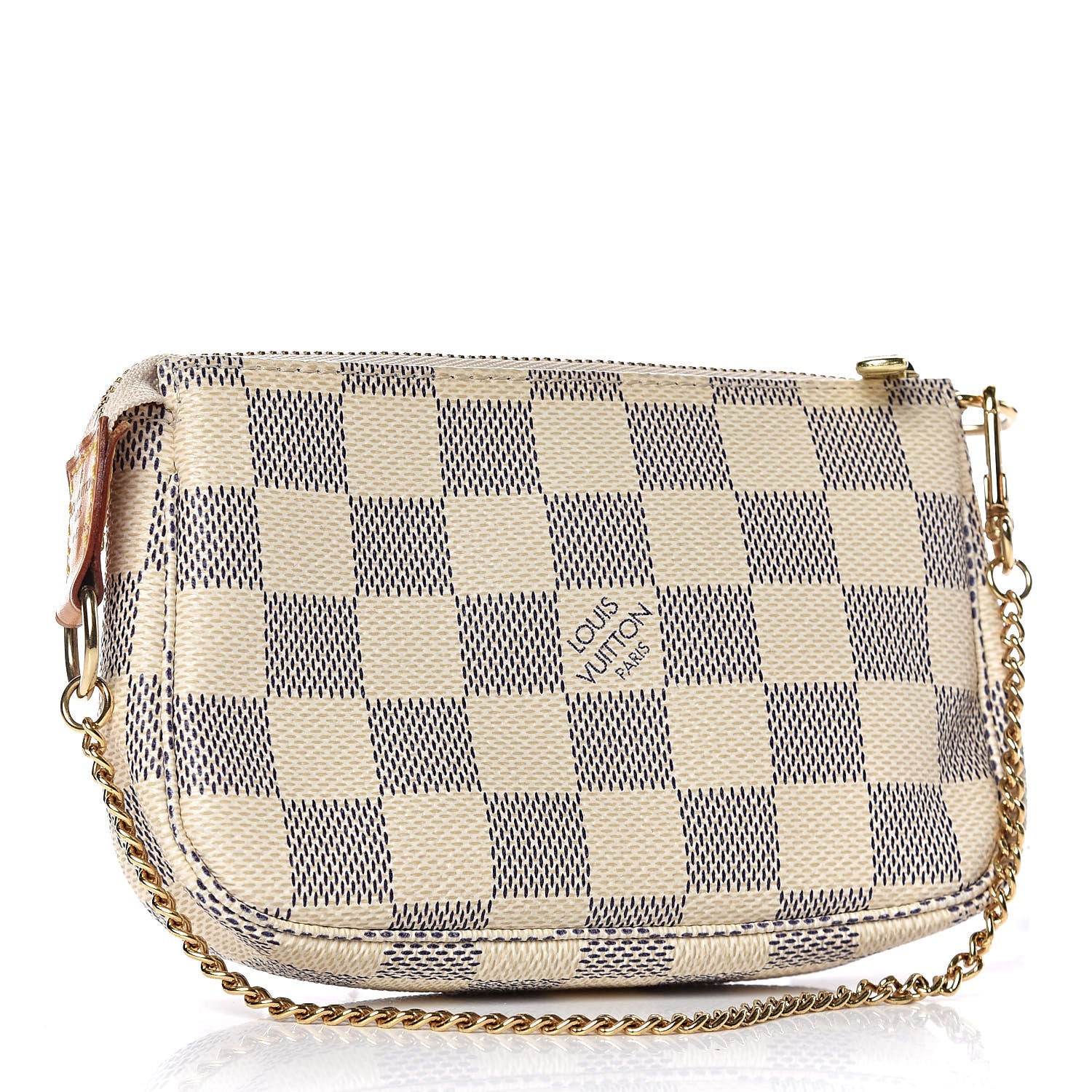 Louis Vuitton Damier Azur Mini Pochette Accessories 3 of 9