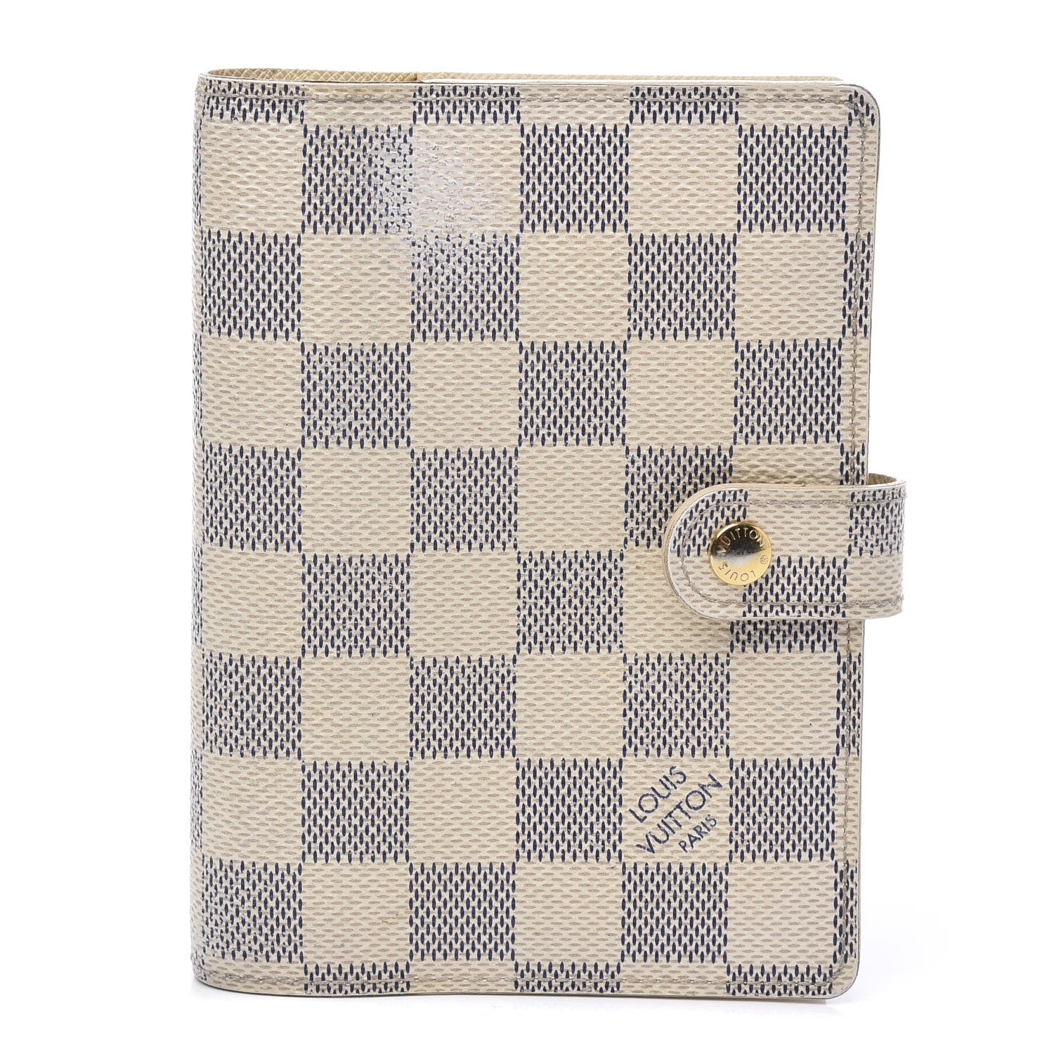 Louis Vuitton Damier Azur Small Ring Agenda Cover 1 of 11