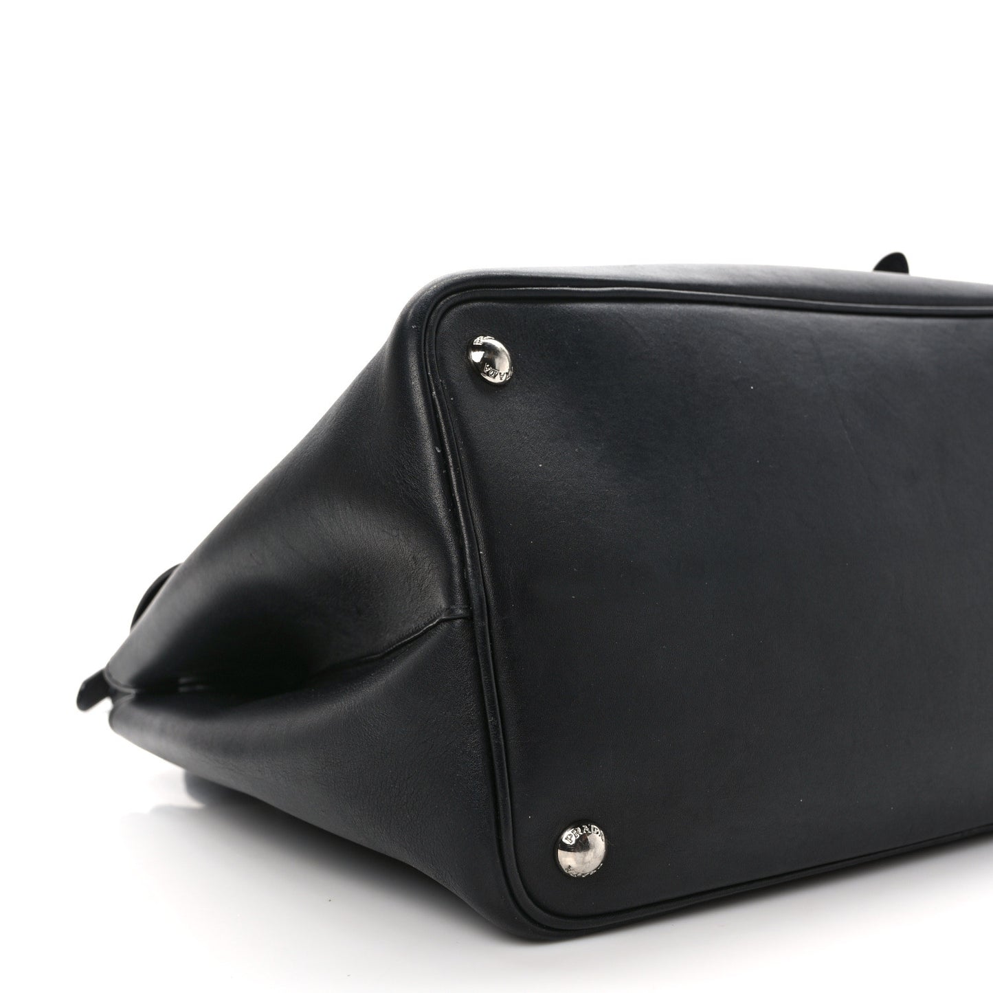 Saffiano Cuir Convertible Top Handle Tote Black