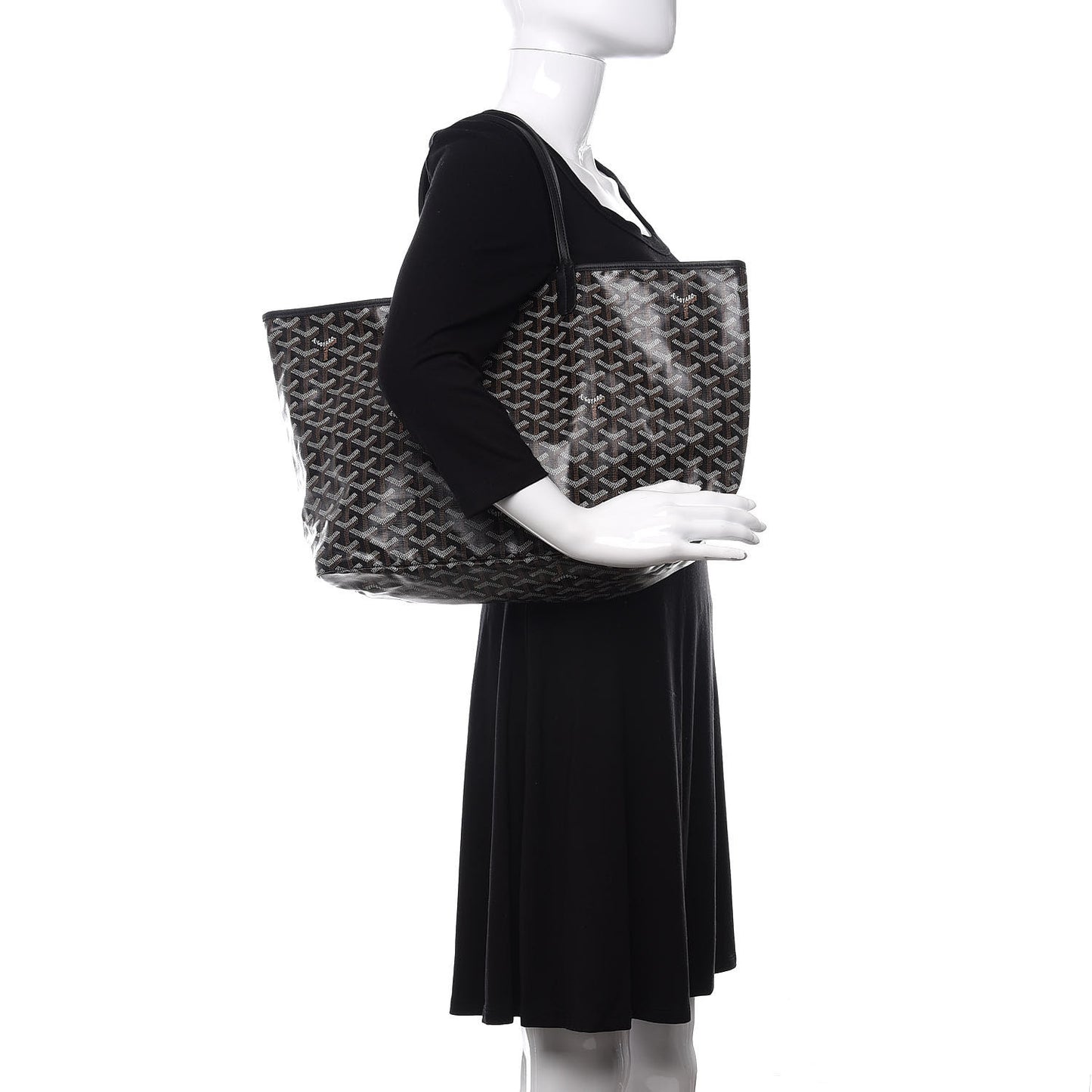 Goyardine Saint Louis PM Black