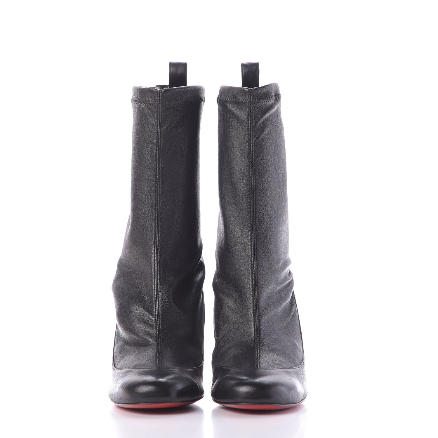 Christian Louboutin Nappa Stretch Gena 85 Bootie 36 Black 2 of 9