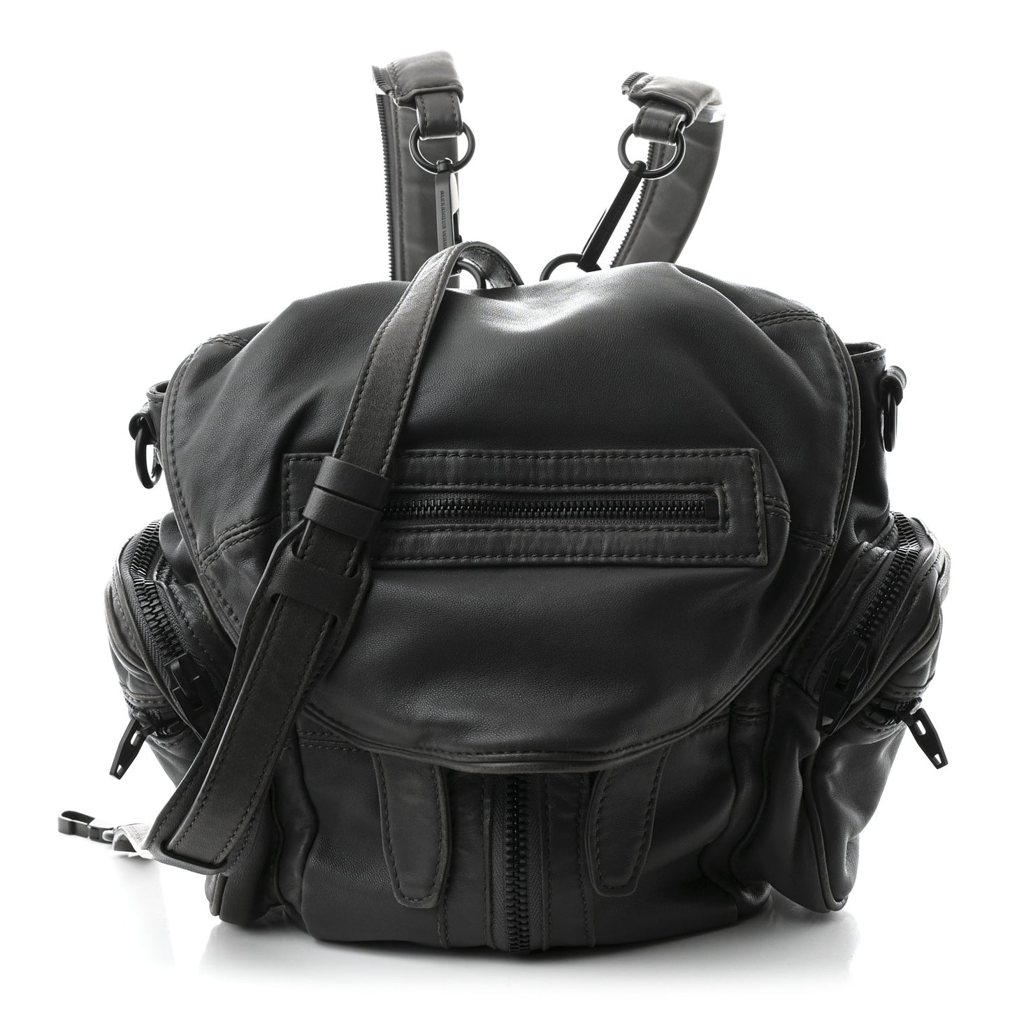 Alexander Wang Lambskin Backpack Bag Grey 1743525 – FASHIONPHILE