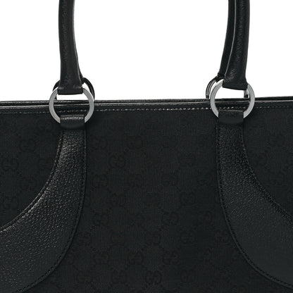 Gucci Monogram Shoulder Bag Black 8 of 11