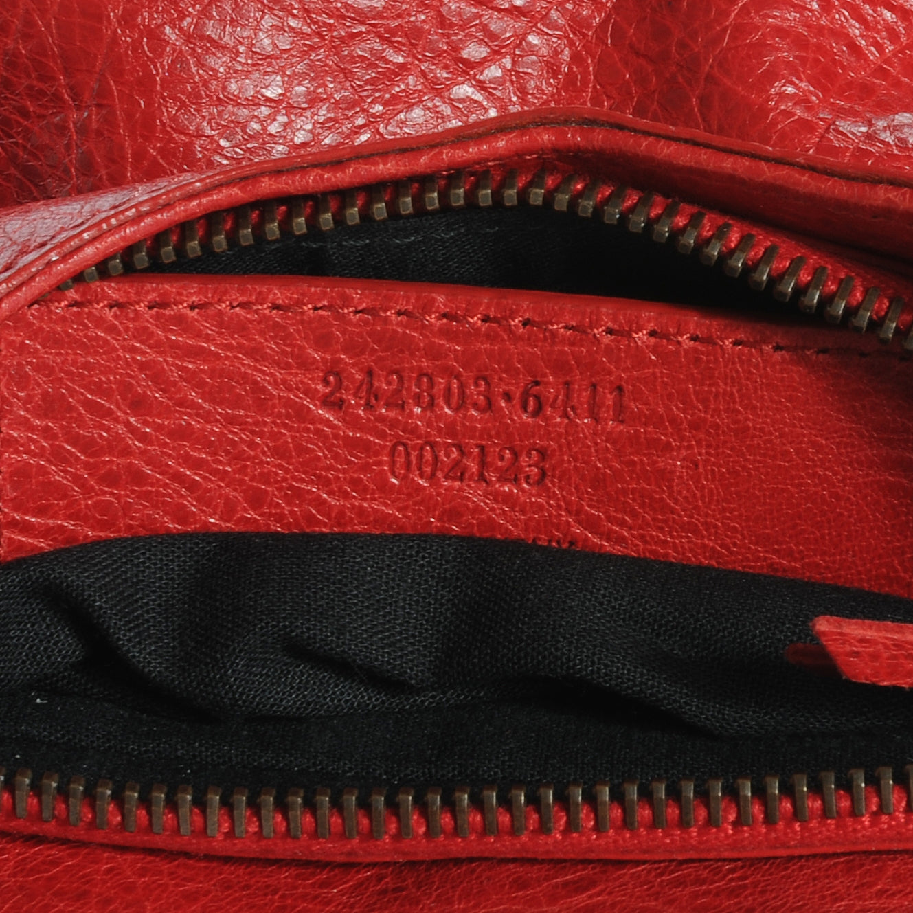 Balenciaga Agneau Hip Rouge Coquelicot 7 of 7