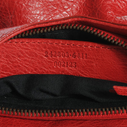 Balenciaga Agneau Hip Rouge Coquelicot 7 of 7