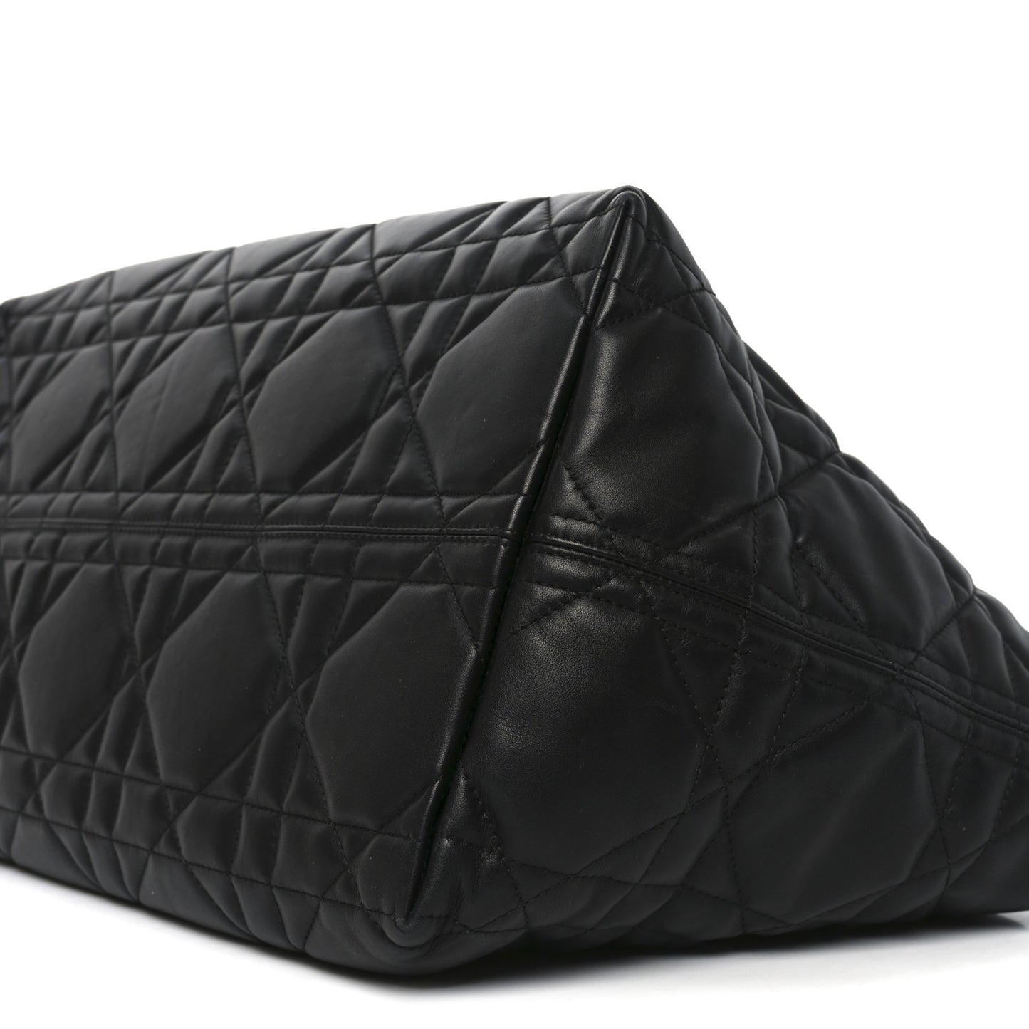 Calfskin Macrocannage Large Toujours Black