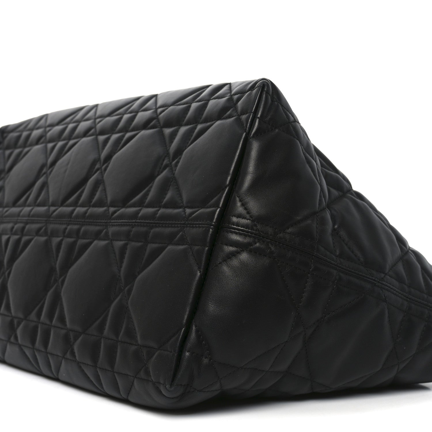 Christian Dior Calfskin Macrocannage Large Toujours Black 11 of 12