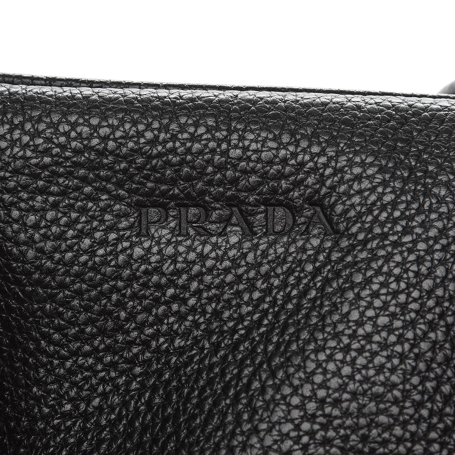 Prada Vitello Daino Tote Nero Black 8 of 18