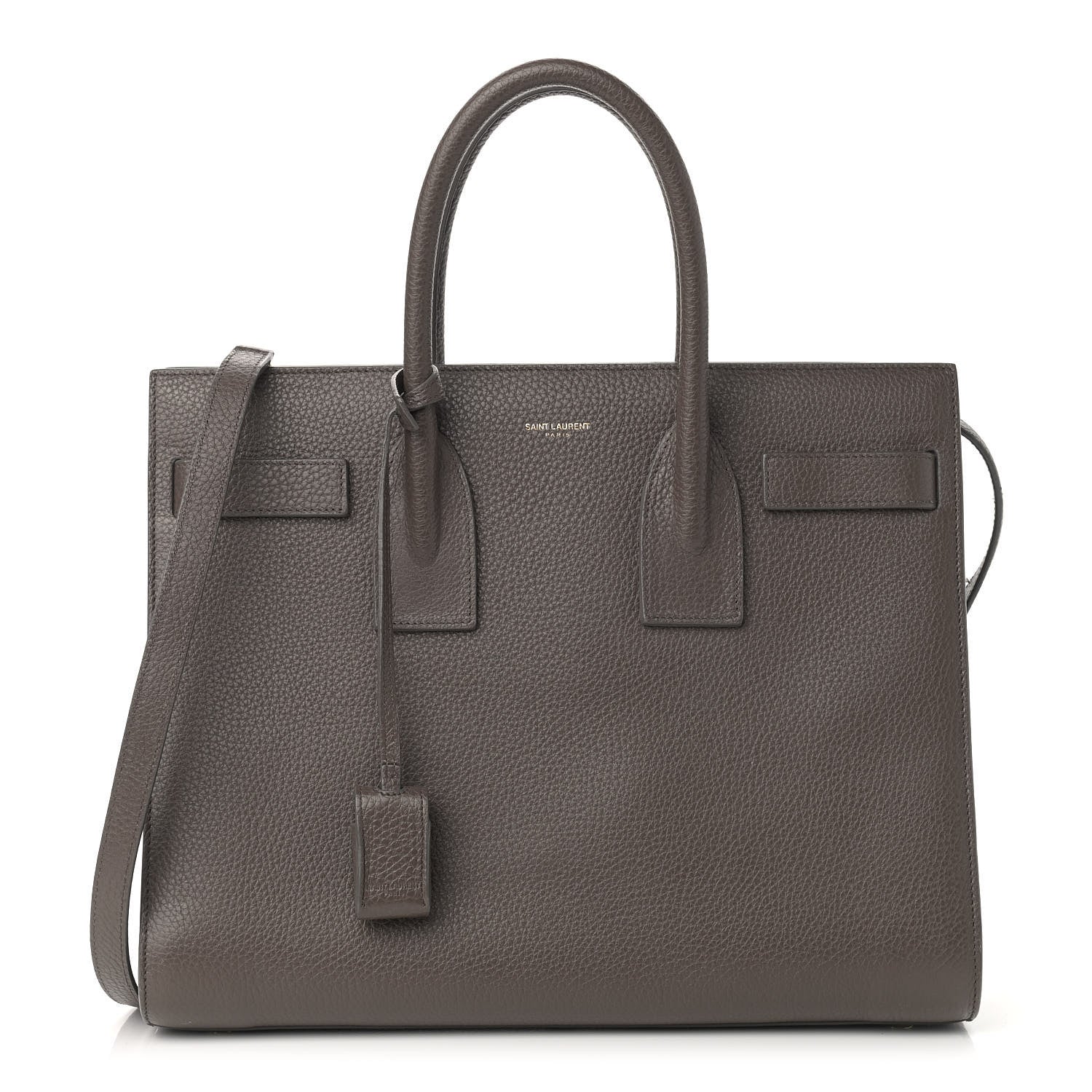 Saint Laurent Calfskin Small Sac De Jour Dark Anthracite 1 of 14