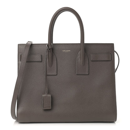 Saint Laurent Calfskin Small Sac De Jour Dark Anthracite 1 of 14