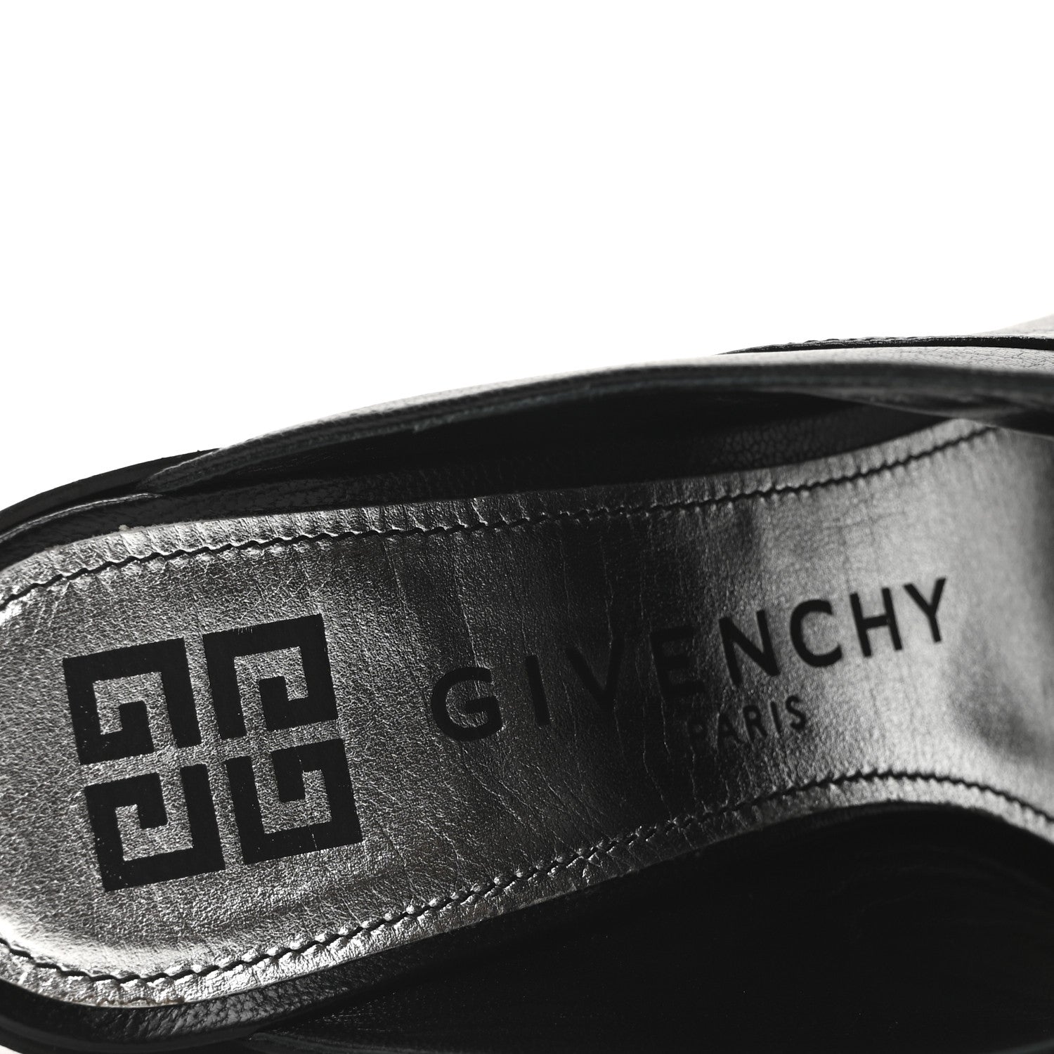 Givenchy Grained Goatskin 4G Logo Mules 40 Black 16 of 20