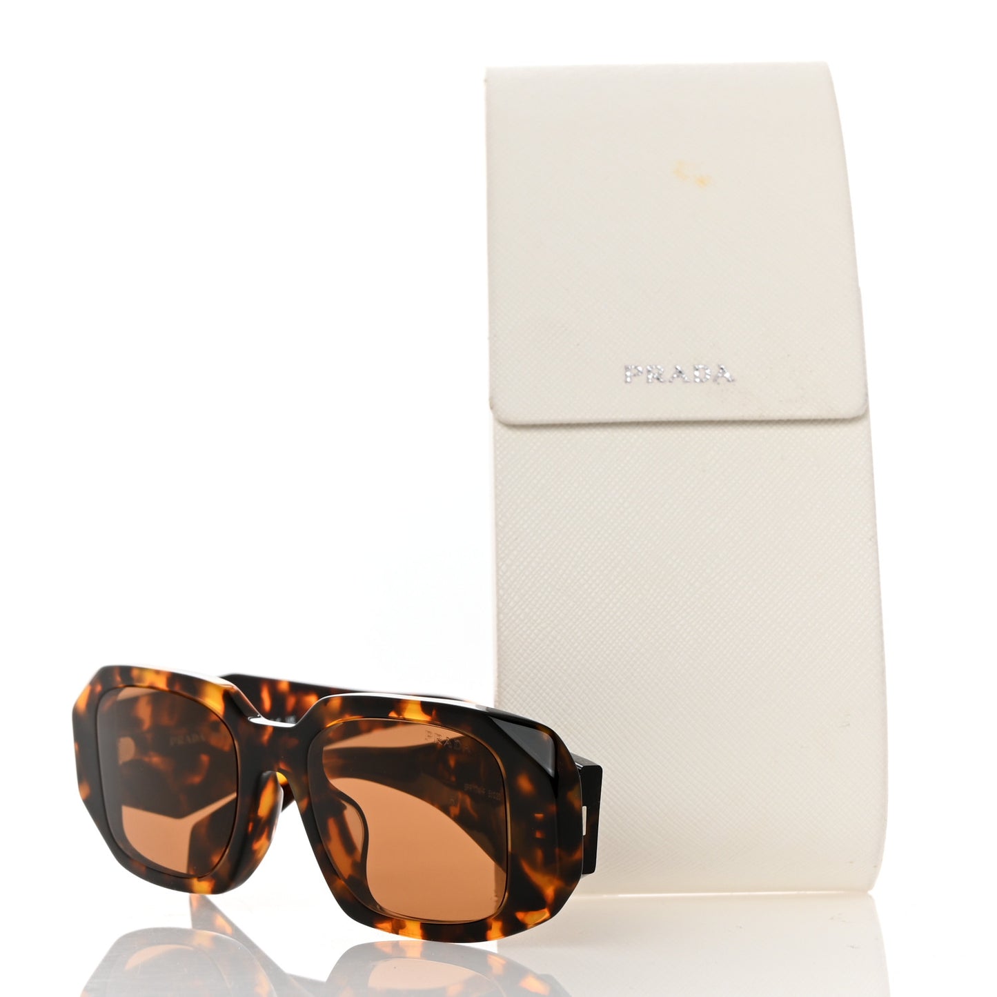 Acetate Symbole Sunglasses SPR 17W Havana