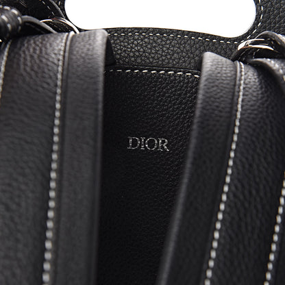 Christian Dior Calfskin Saddle Backpack Black 12 of 12
