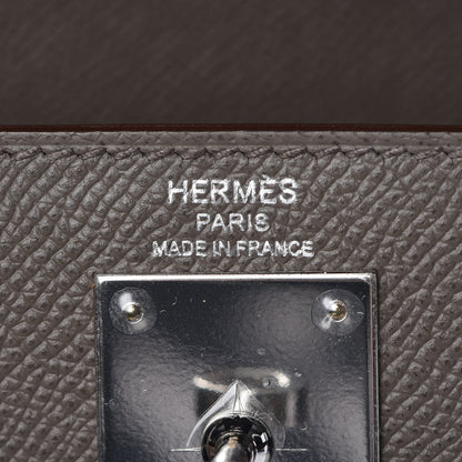 Hermes Epsom Kelly Sellier 28 Etain 11 of 37