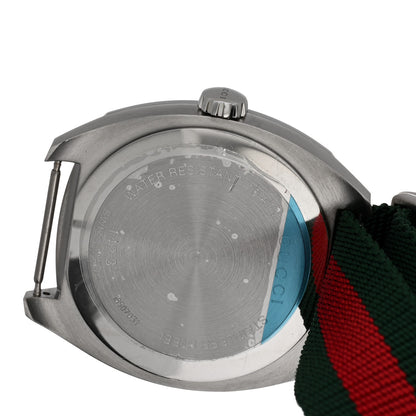 Gucci Stainless Steel Nylon 41mm GG2570 Quartz Watch Black 4 of 4