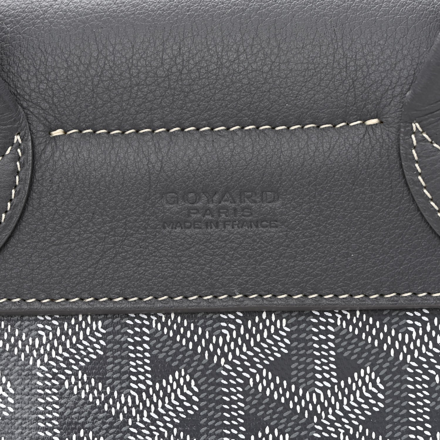 Goyard Goyardine Calfskin Mini Alpin Backpack Grey 6 of 9