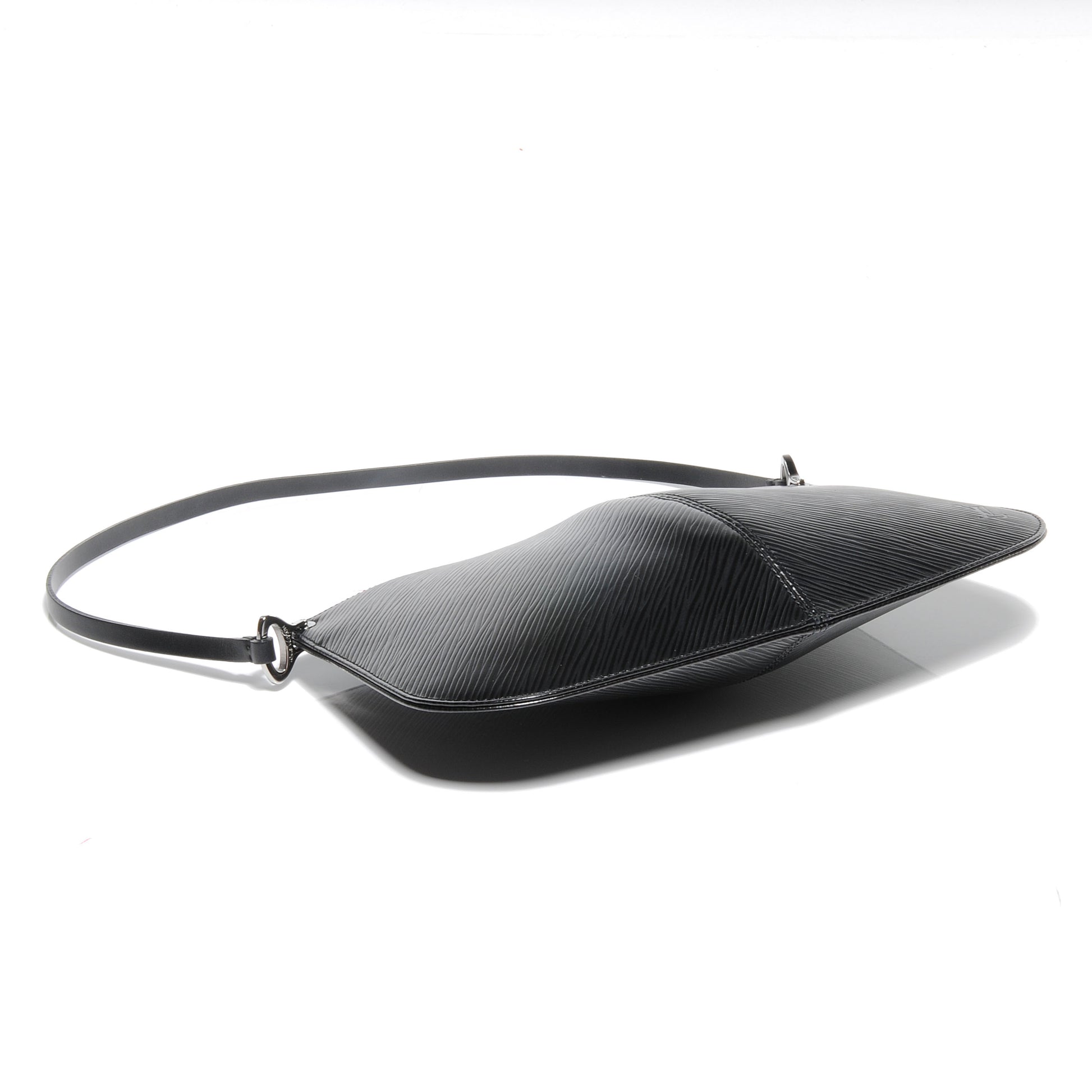 Louis Vuitton Epi Demi Lune Pochette Black 4 of 7