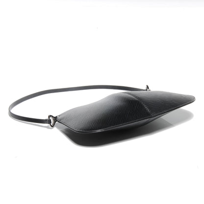 Louis Vuitton Epi Demi Lune Pochette Black 4 of 7