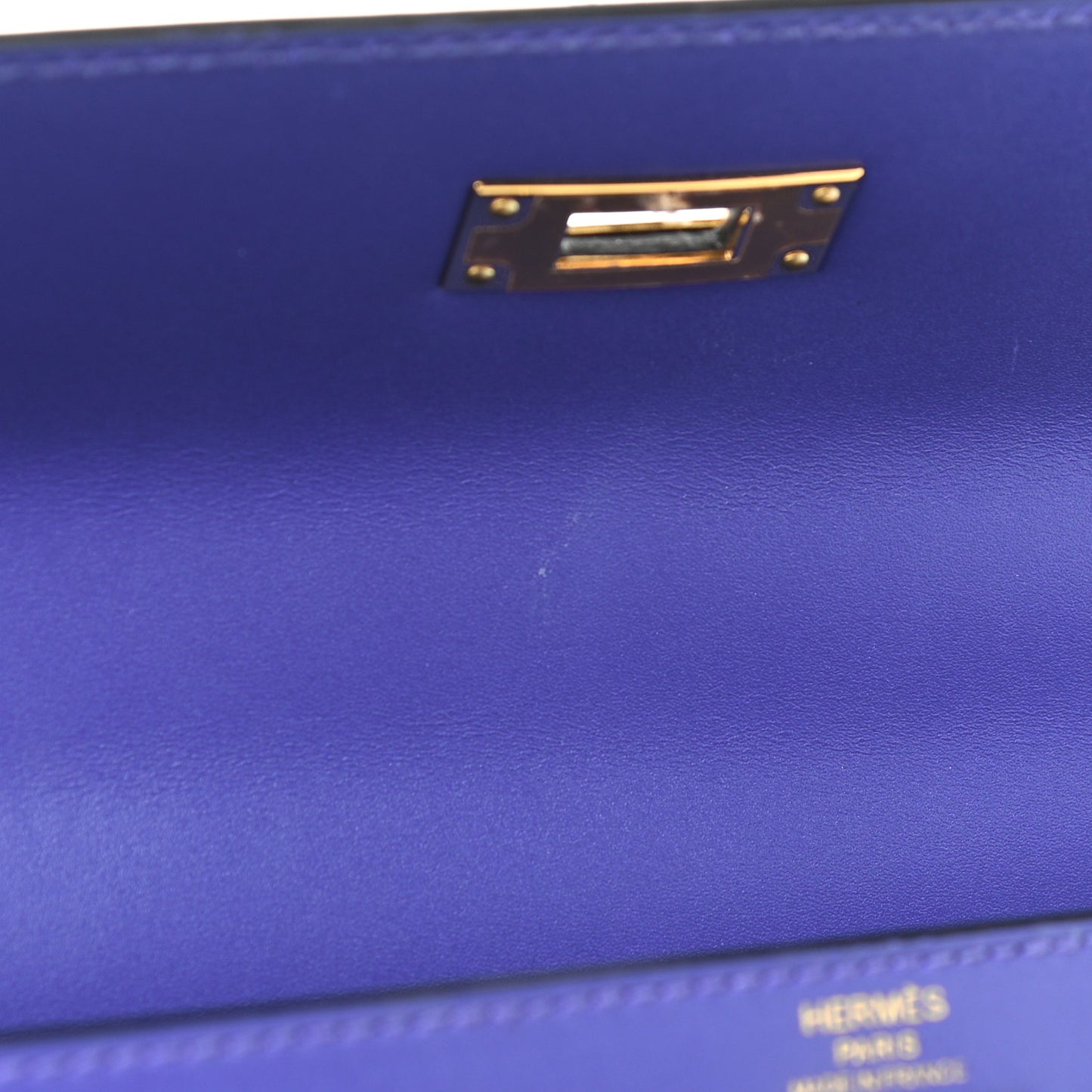 Tadelakt Kelly Sellier 28 Bleu Electrique
