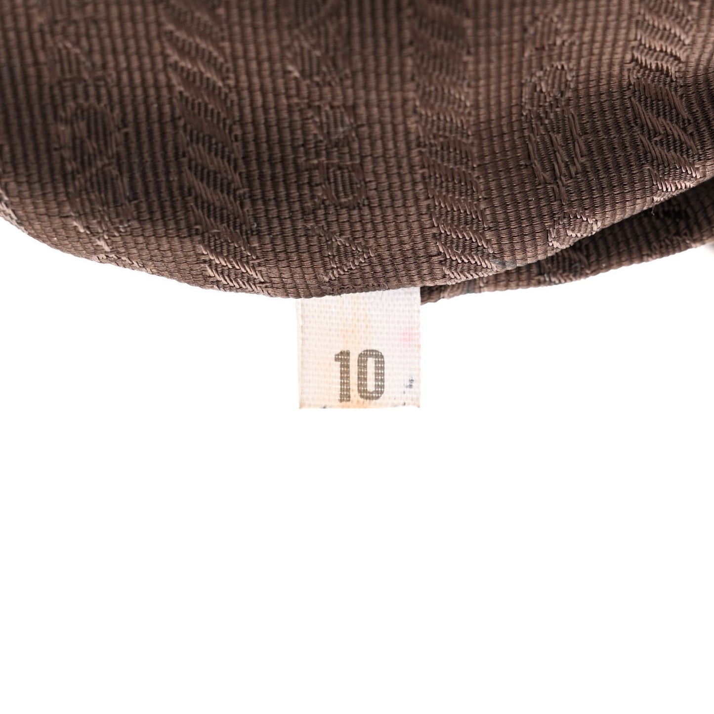 Nylon Vela Saffiano Medium Backpack Ebano