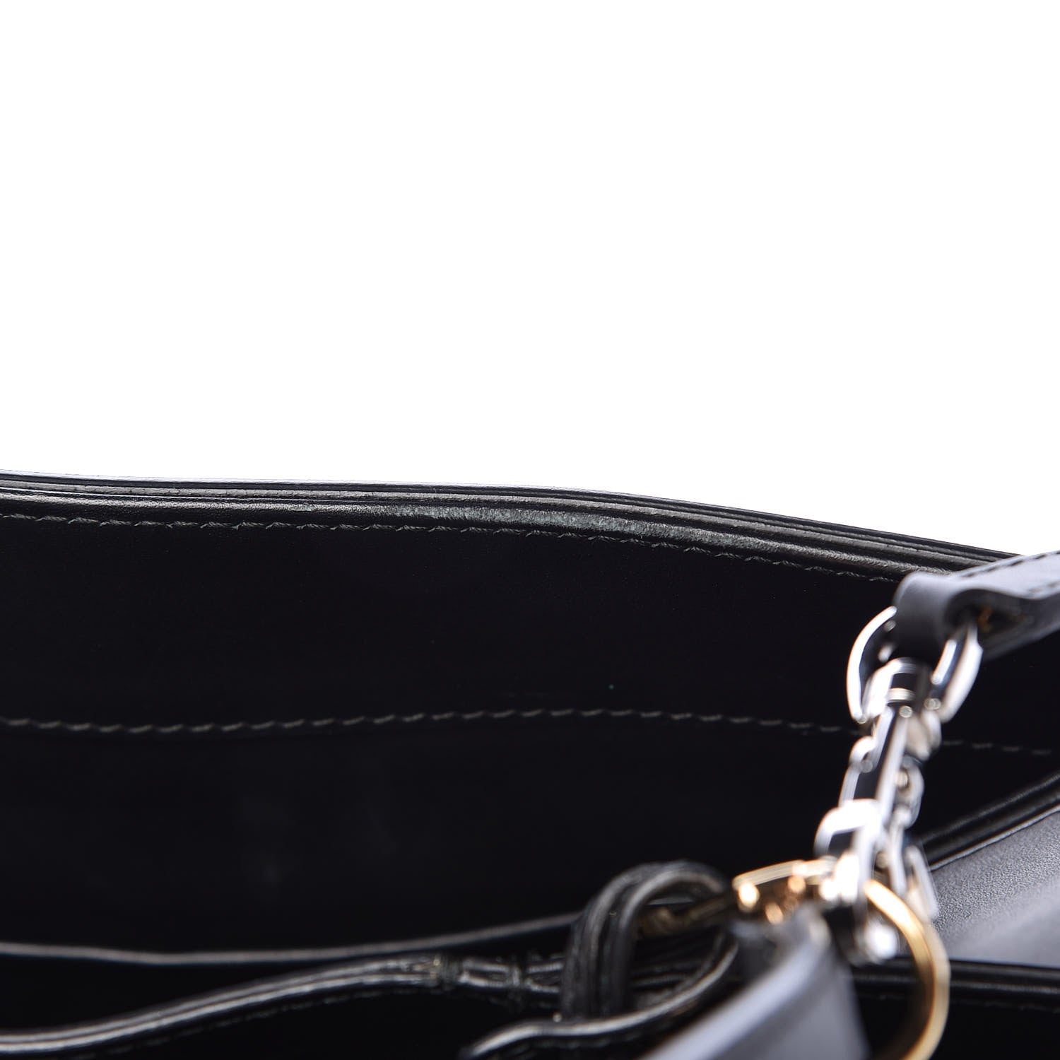 Balenciaga Calfskin Le Dix Soft Cabas M Shoulder Bag Black 17 of 18