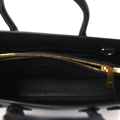 Saint Laurent Calfskin Baby Sac De Jour Black 5 of 10