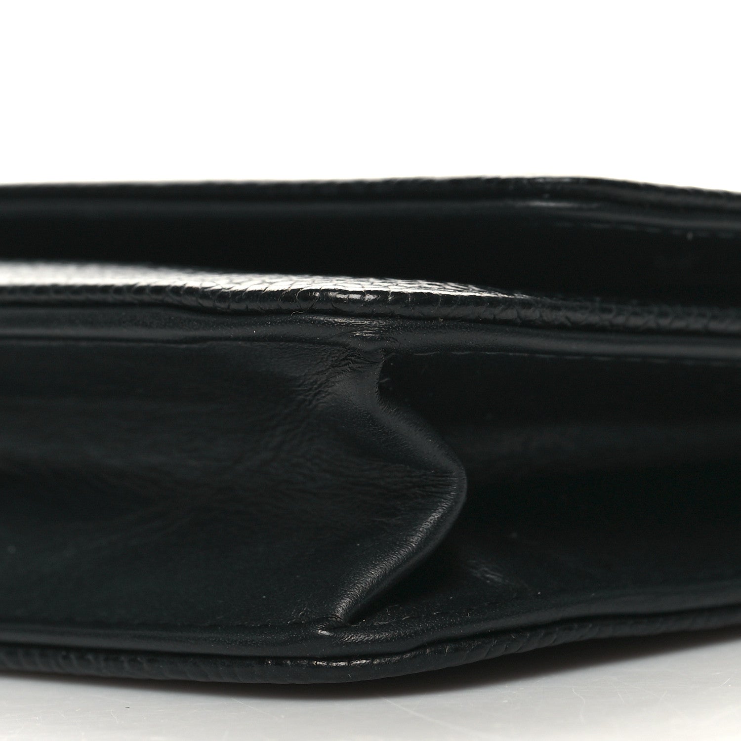 Chanel Caviar Timeless CC Wallet on Chain WOC Black 7 of 11