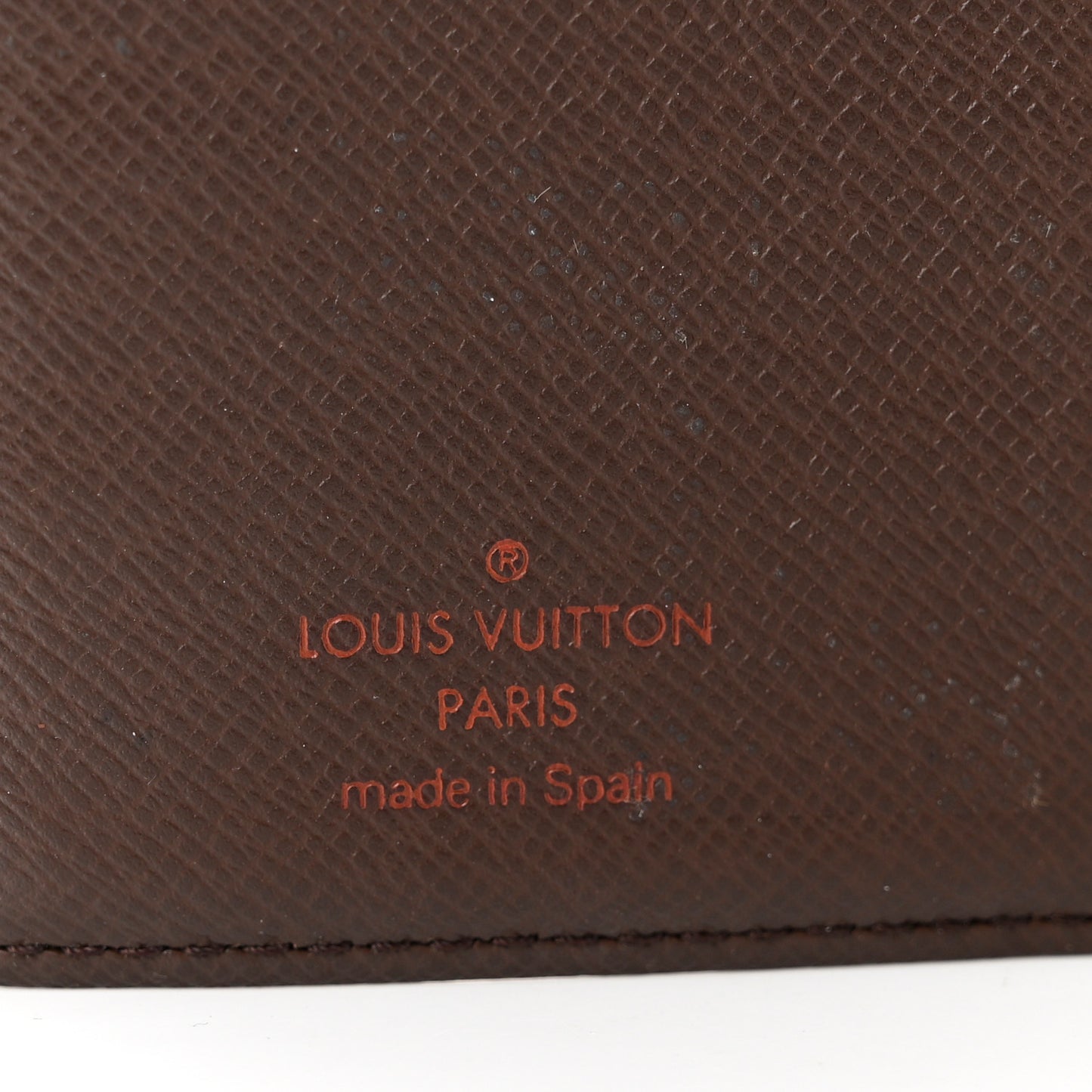 Damier Ebene Small Ring Agenda Cover