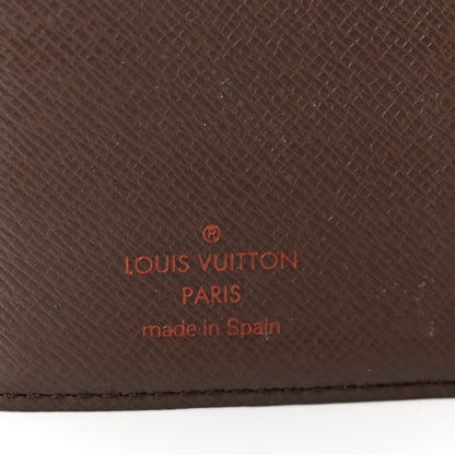 Louis Vuitton Damier Ebene Small Ring Agenda Cover 6 of 9