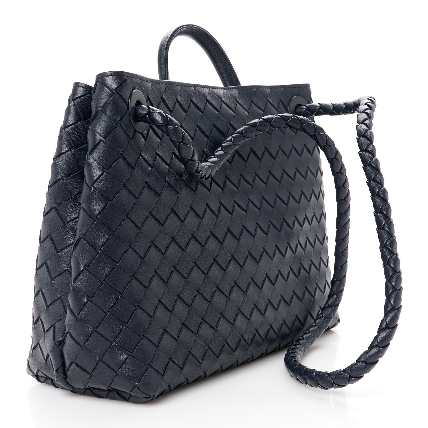 Bottega Veneta Nappa Intrecciato Medium Andiamo Shoulder Bag Space 3 of 11