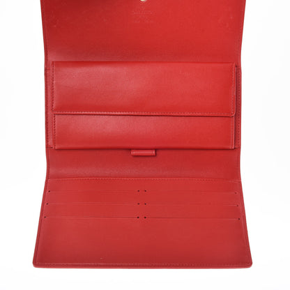 Louis Vuitton Vernis Porte Tresor International Wallet Rouge 5 of 8