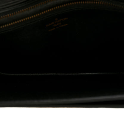 Louis Vuitton Epi Pochette Sellier Dragonne Clutch Black 5 of 6