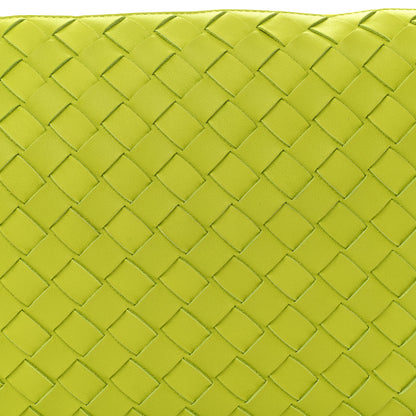 Bottega Veneta Nappa Intrecciato Small Turn Pouch Acid Kiwi 8 of 10