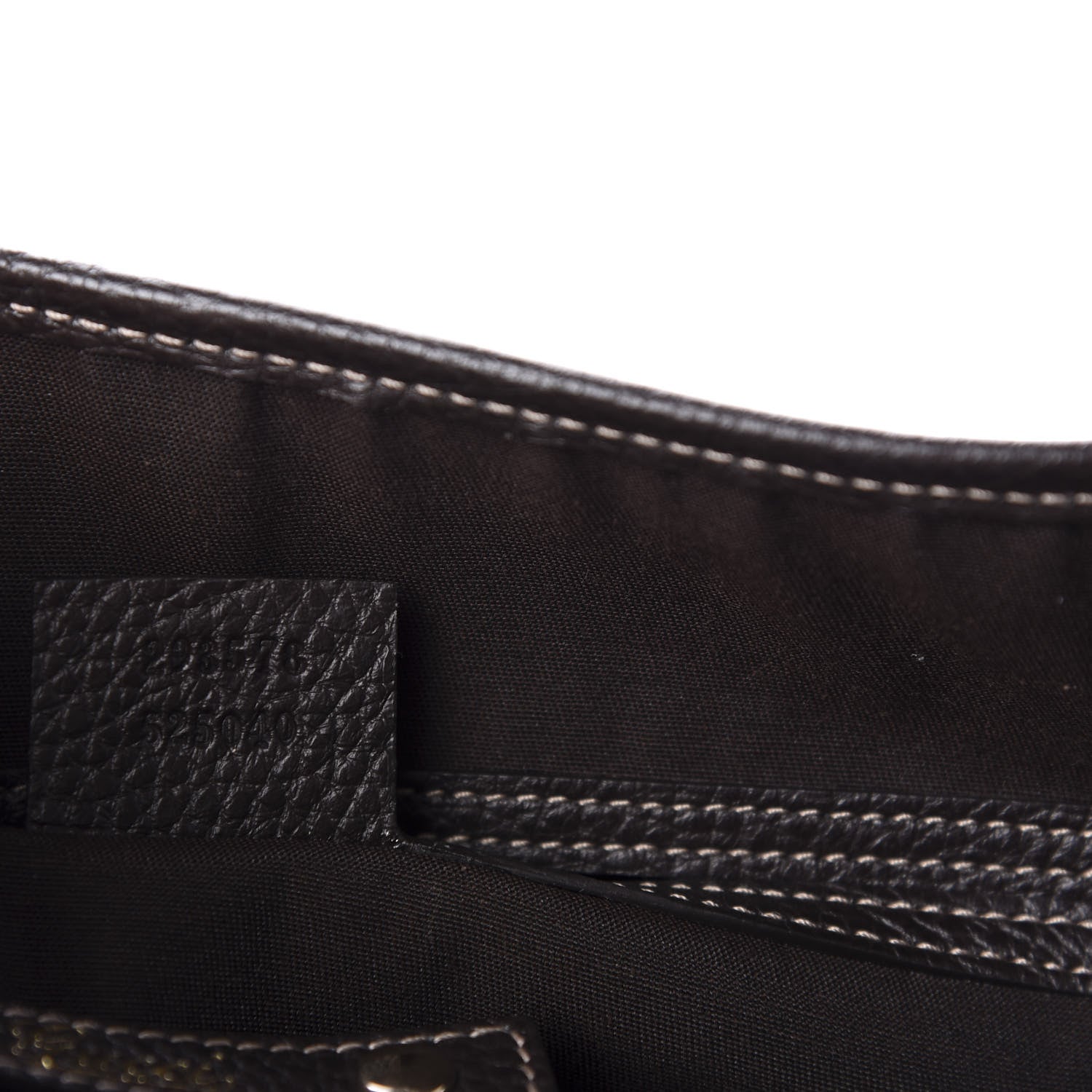 Gucci Crystal Monogram Medium Abbey Shoulder Bag Dark Brown 9 of 10