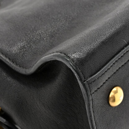 Saint Laurent Sheepskin Small Cabas Chyc Black 13 of 17