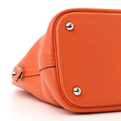 Hermes Taurillon Clemence Bolide 35 Orange Poppy 9 of 12
