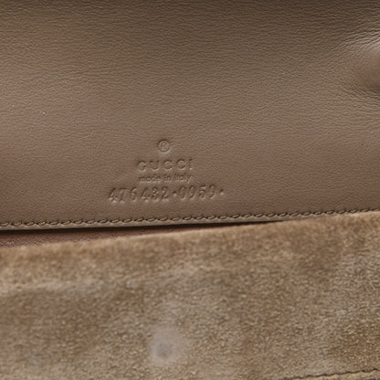 Gucci GG Supreme Monogram Super Mini Dionysus Shoulder Bag Taupe 5 of 11
