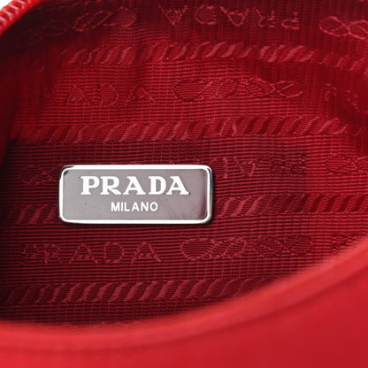 Prada Tessuto Nylon Mini Re-Edition 2000 Bag Rosso 6 of 9