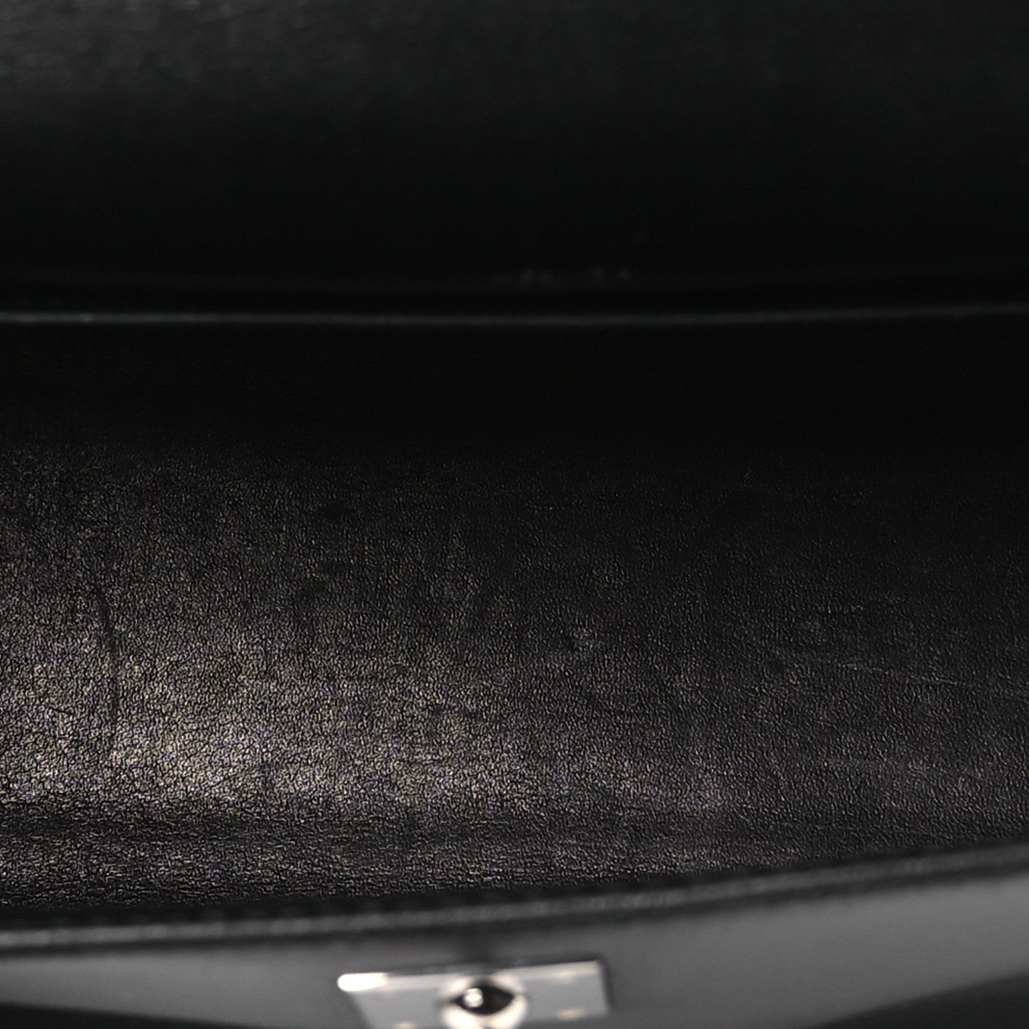 Hermes Evercalf Kelly Pochette Clutch Black 5 of 12