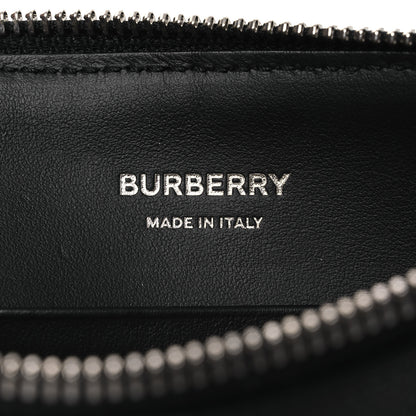 Burberry Grained Calfskin Peyton TB Crossbody Bag Black 5 of 11