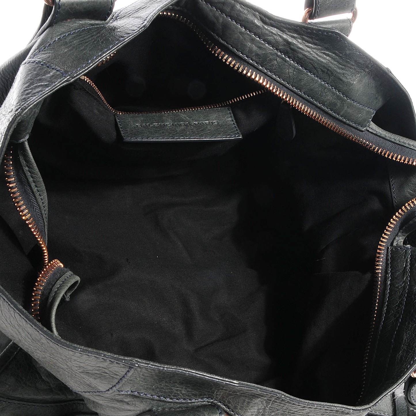 Agneau Giant 21 Rose Gold Hardware Part Time Anthracite
