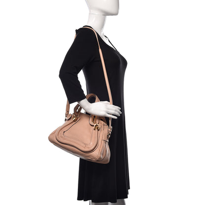 Chloe Calfskin Small Paraty Biscotti Beige 2 of 17