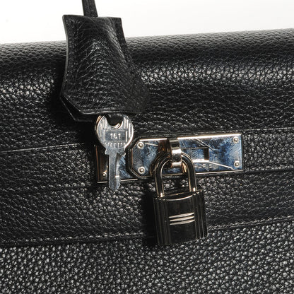 Hermes Taurillon Clemence Kelly 32 Black 5 of 9