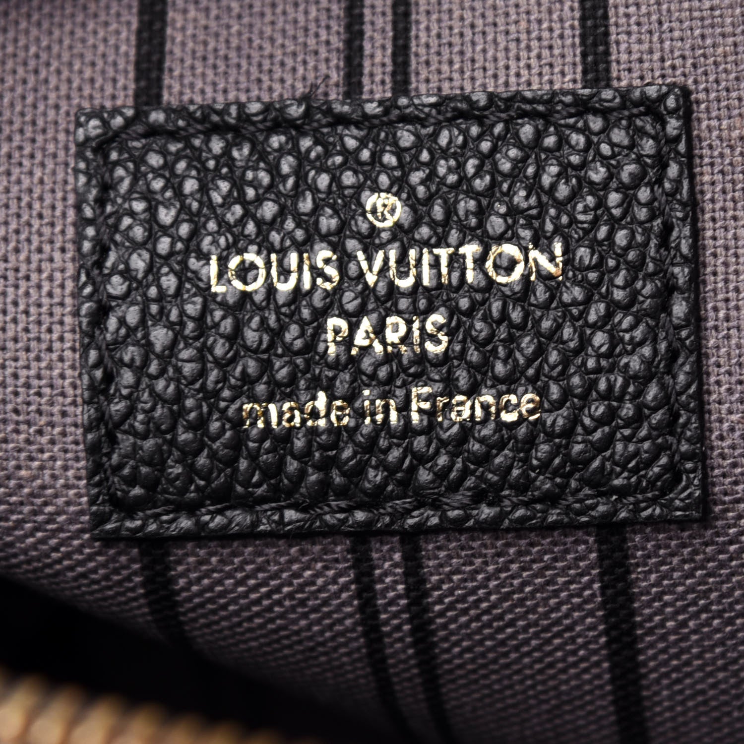 Louis Vuitton Empreinte Montaigne BB Black 7 of 10