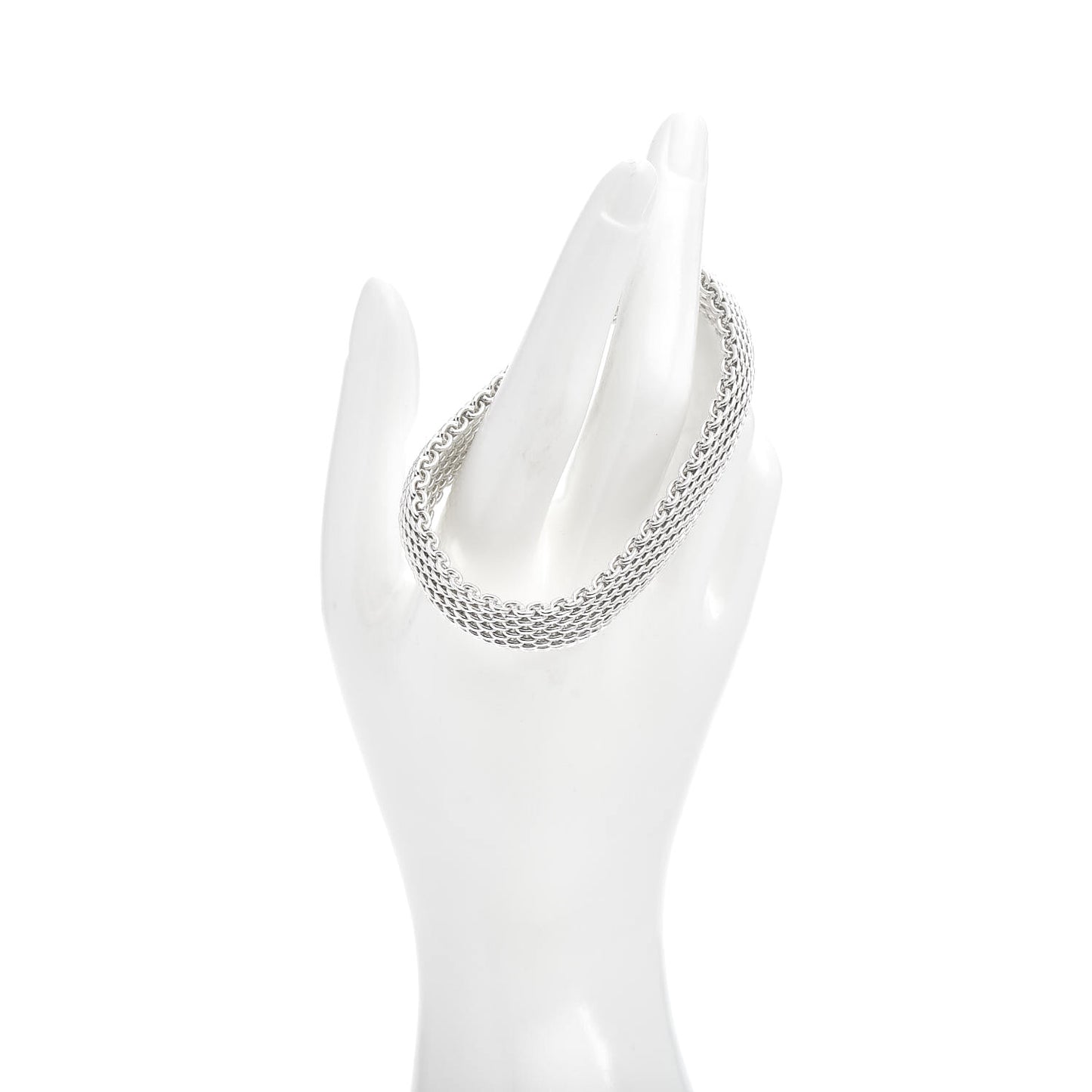 Sterling Silver Somerset Mesh Bracelet