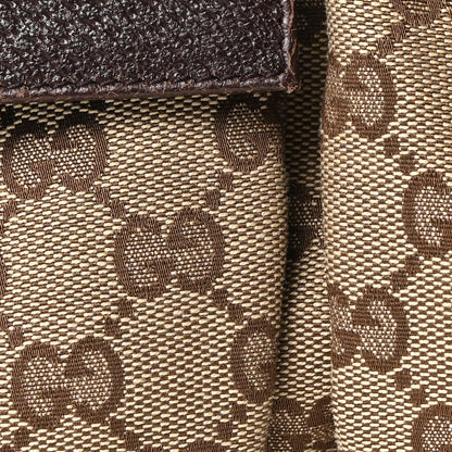 Gucci Monogram Web Belt Bag Dark Brown 8 of 10