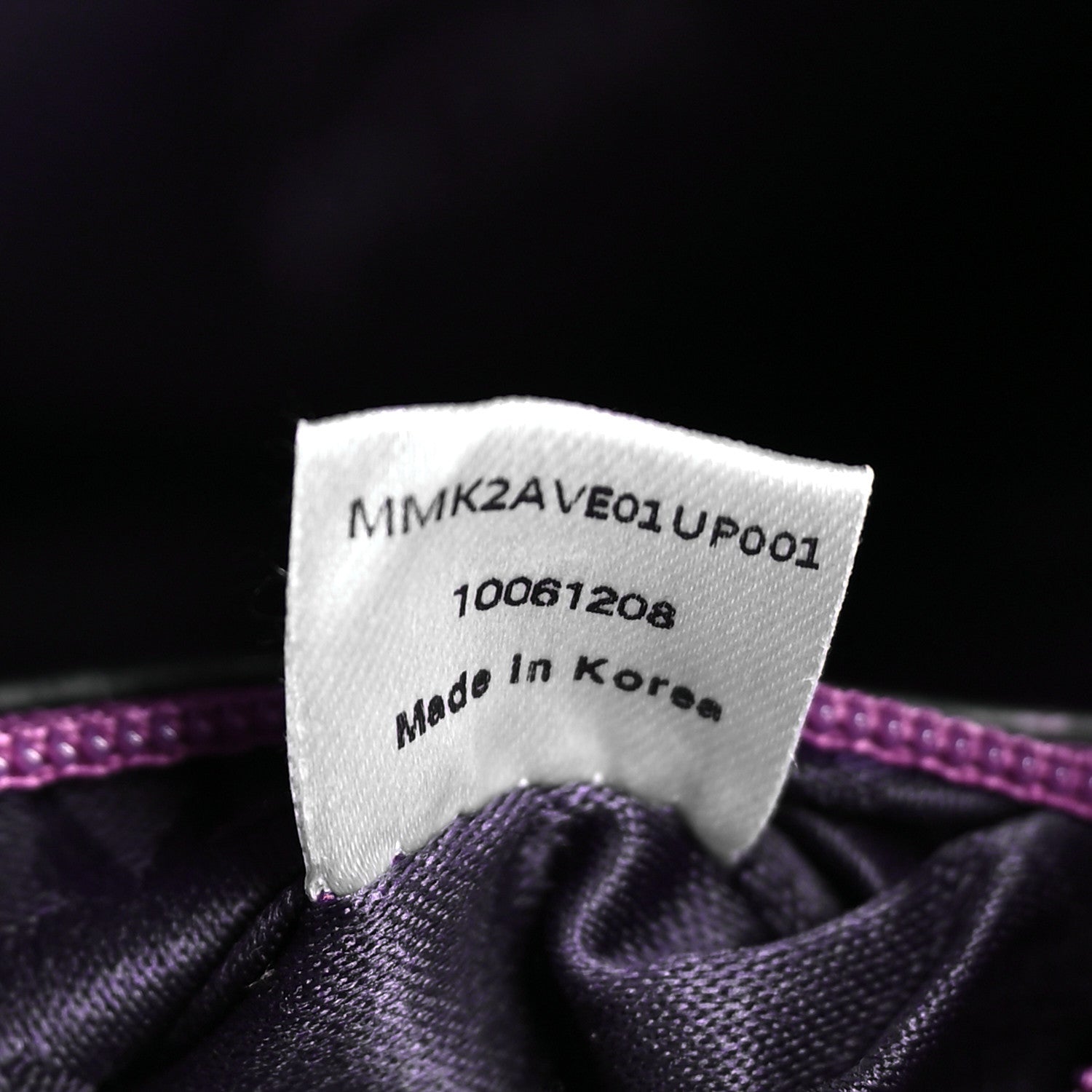 MCM Visetos Medium Sprinkle Stud Stark Backpack Purple 7 of 9